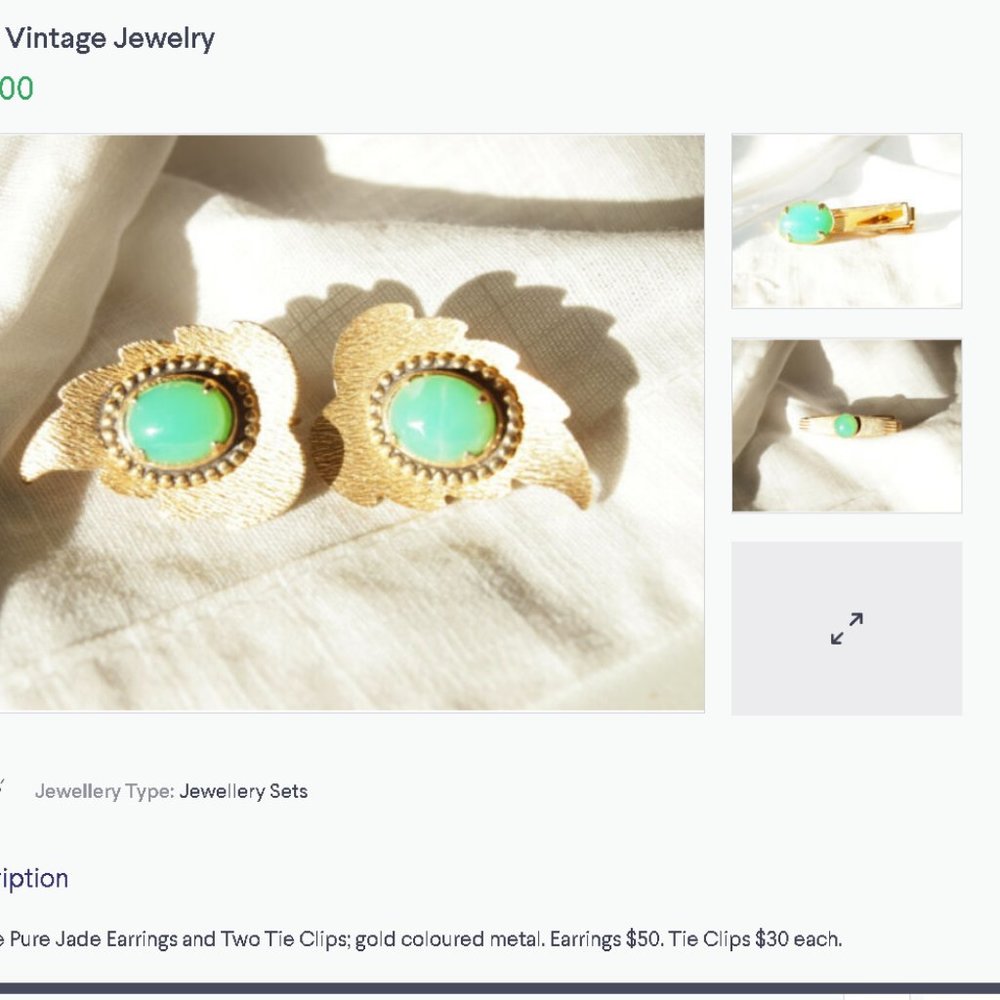 Vintage Jade Jewelry